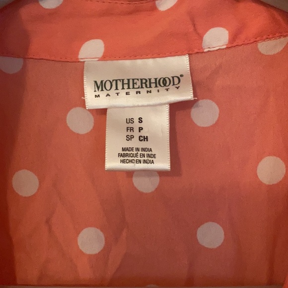 Motherhood Maternity polka dot dress - Picture 2 of 6